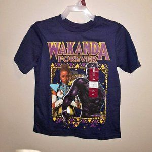 Marvel boy/girl graphic t-shirt, WAKANDA FOREVER, S(6-7) k-275